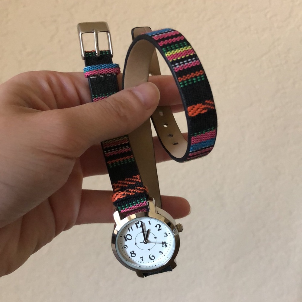 Boho wrap watch